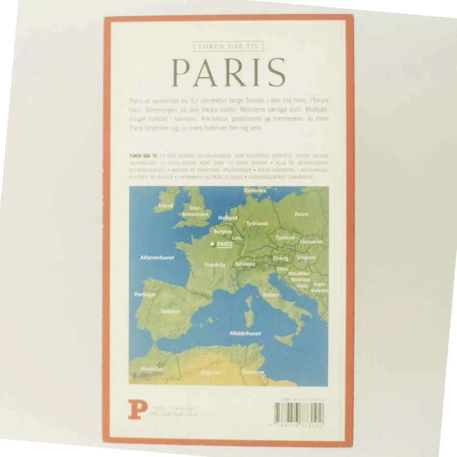 Turen går til Paris af Thomas Nykrog (Bog)