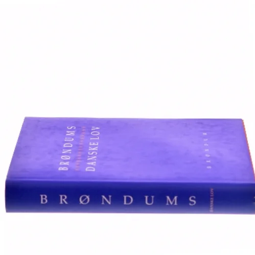 Brøndums Danske Lov af Brøndum (Bog)