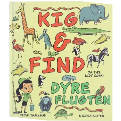 Kig og find - dyreflugten (Bog)