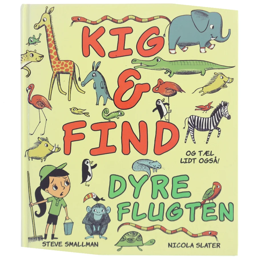 Kig og find - dyreflugten (Bog)