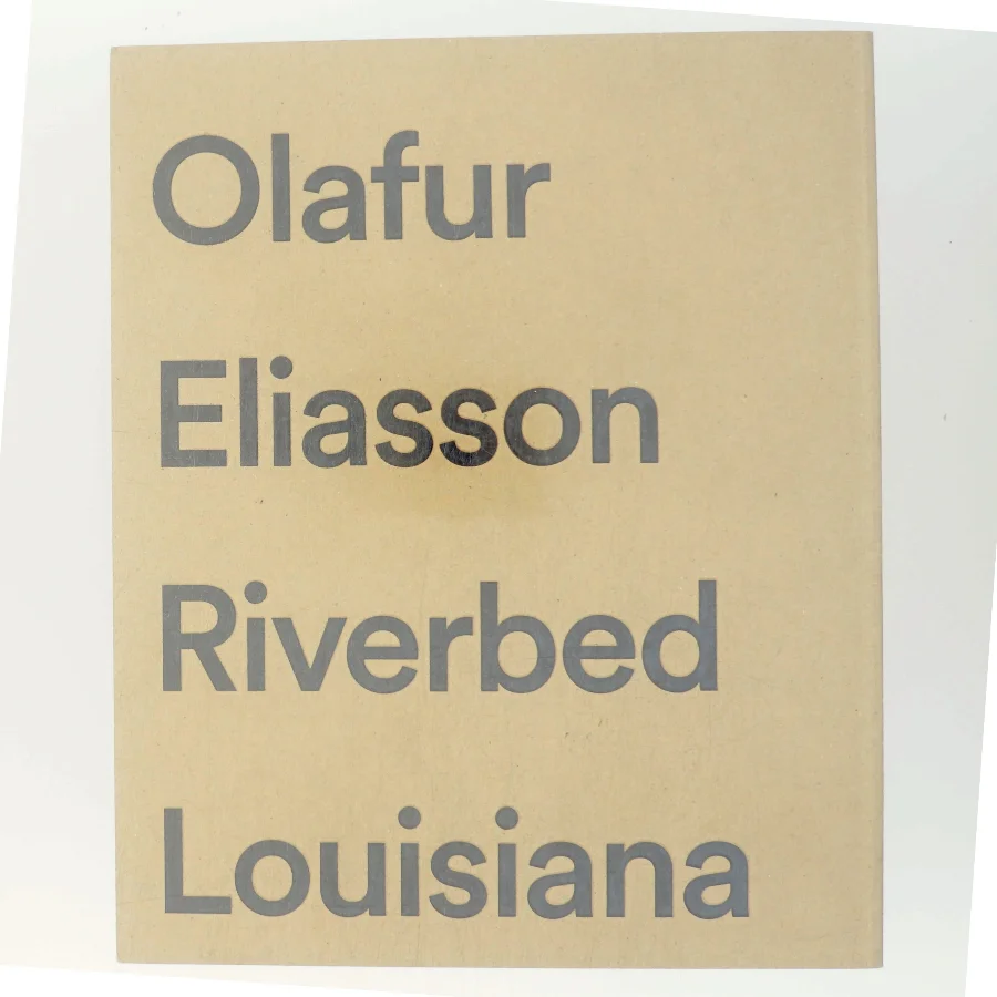 Riverbed af Olafur Eliasson (Bog)