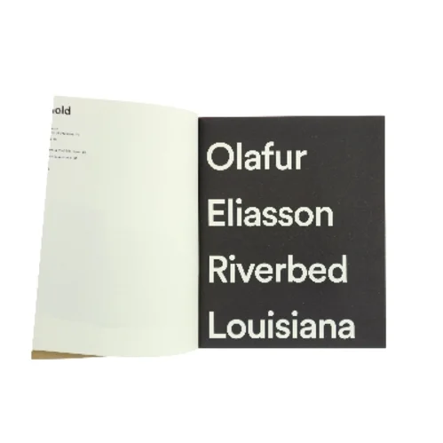 Riverbed af Olafur Eliasson (Bog)