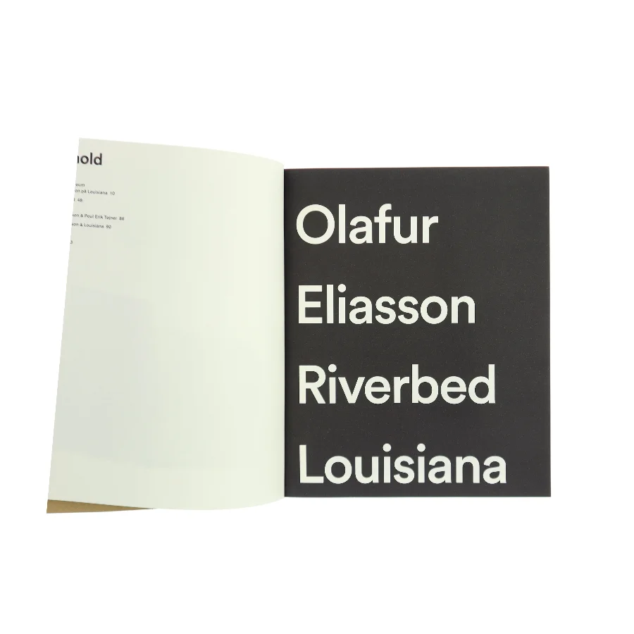 Riverbed af Olafur Eliasson (Bog)