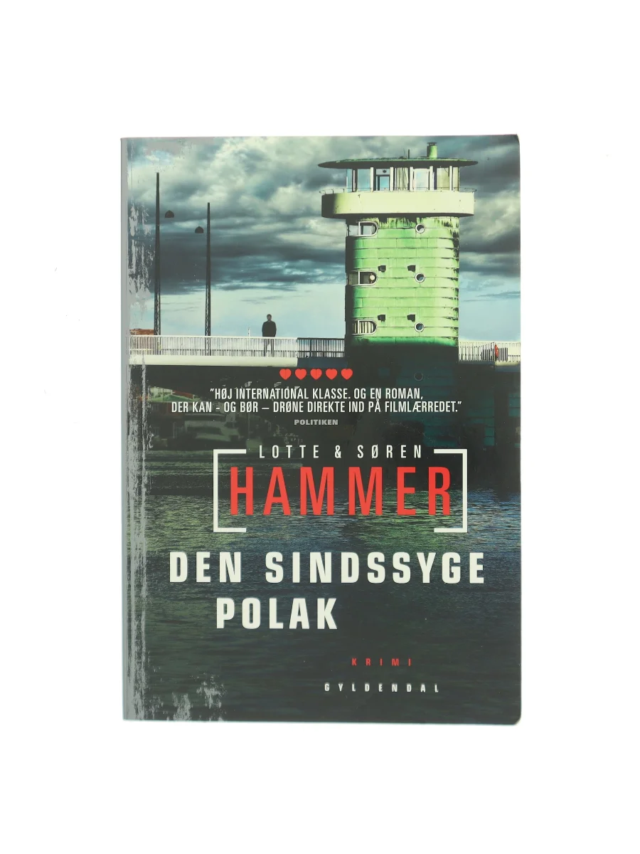 Forsiden af Den sindssyge polak af Lotte Hammer
