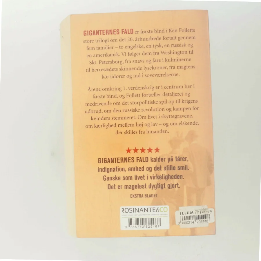 Giganternes fald af Ken Follett (Bog)
