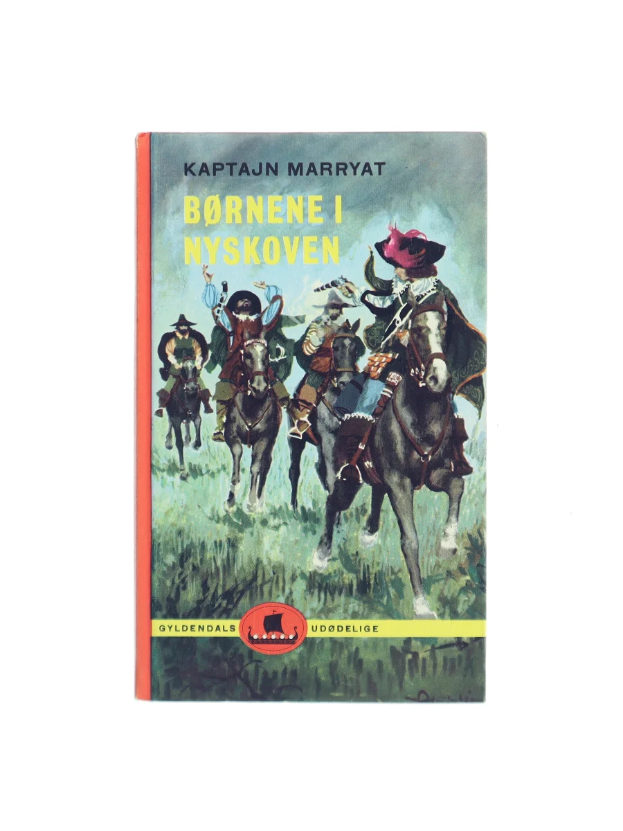 Forsiden af Børnene i Nyskoven af Kaptajn Marryat