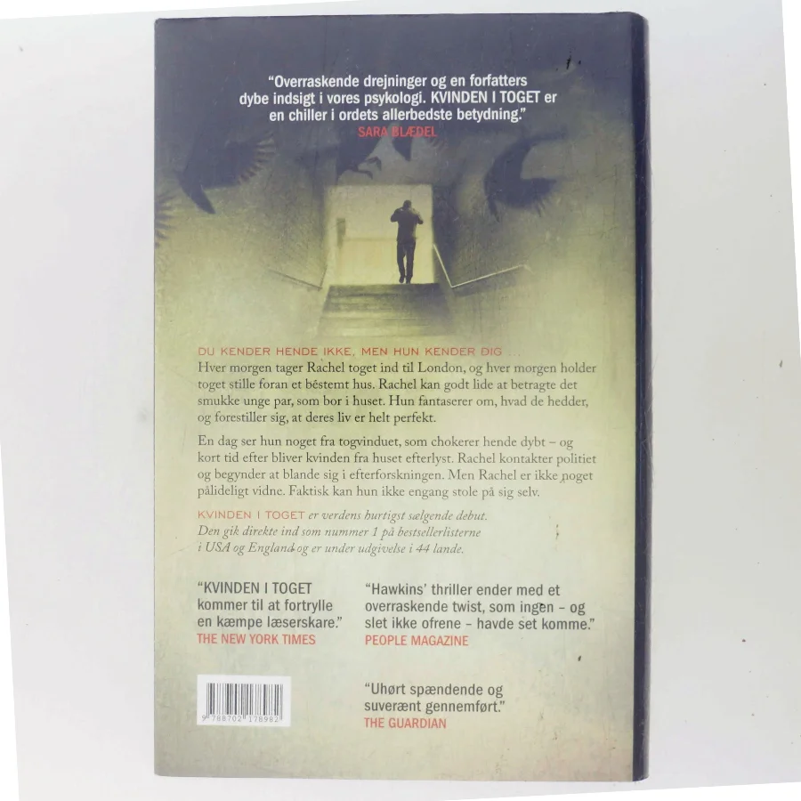 Kvinden i toget : thriller (Klassesæt) af Paula Hawkins (Bog)