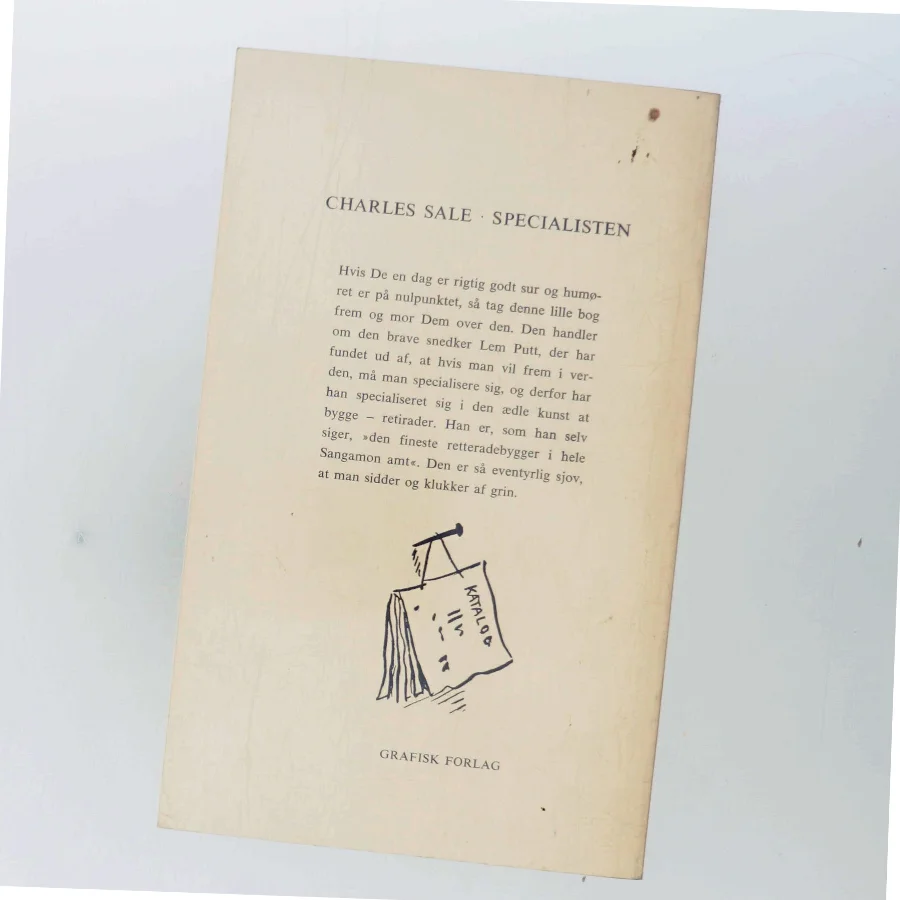 Specialisten af Charles Sale (Bog)
