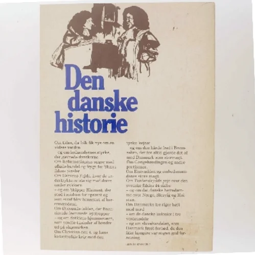Den danske historie af Sven Skovmand (Bog)