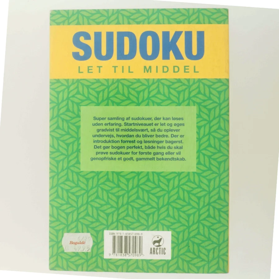 Sudoku – let til middel af Ukendt (Bog)