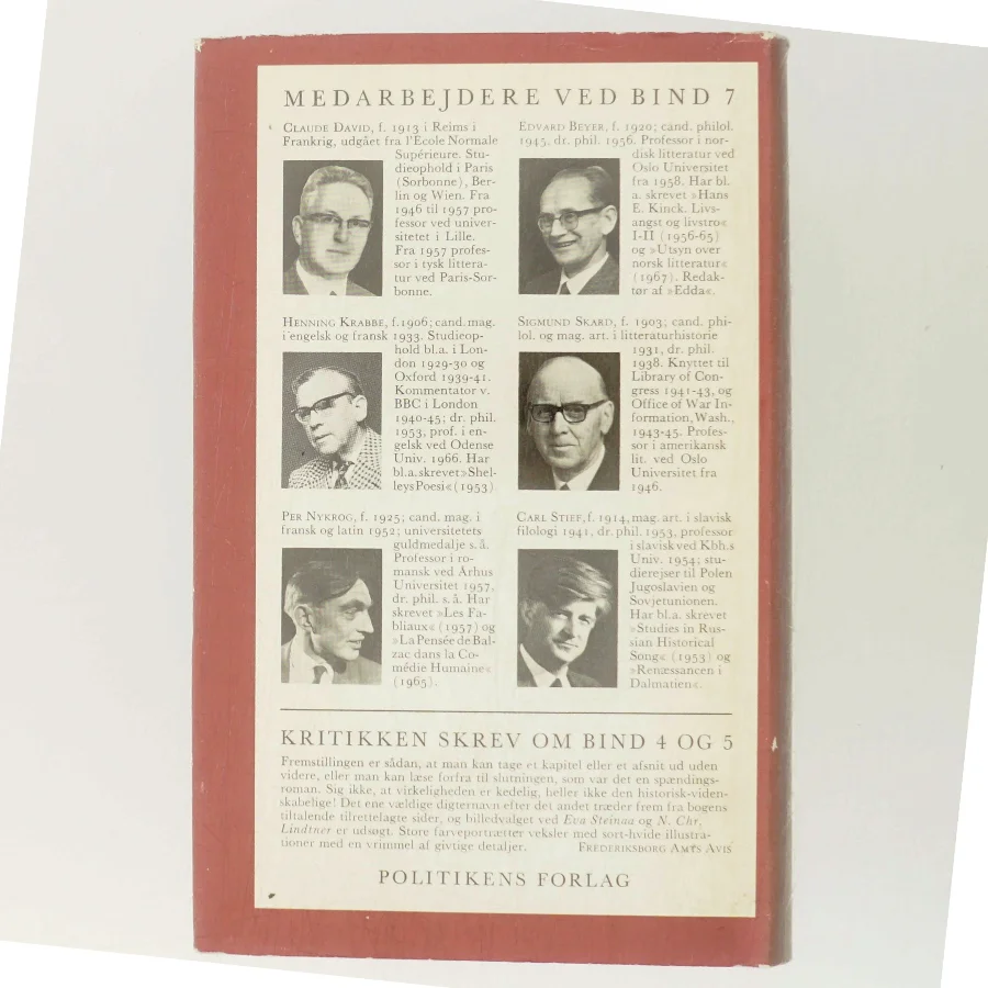 Verdens litteraturhistorie. Bind 7: Romantikken 1800-1830 (Bog)