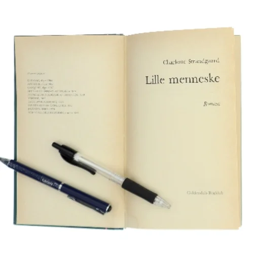 Lille menneske af Charlotte Strandgaard (Bog)