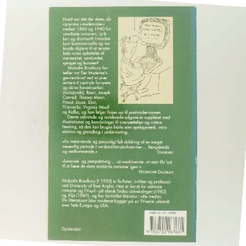 Da litteraturen blev moderne : ti store forfattere af Malcolm Bradbury (Bog)