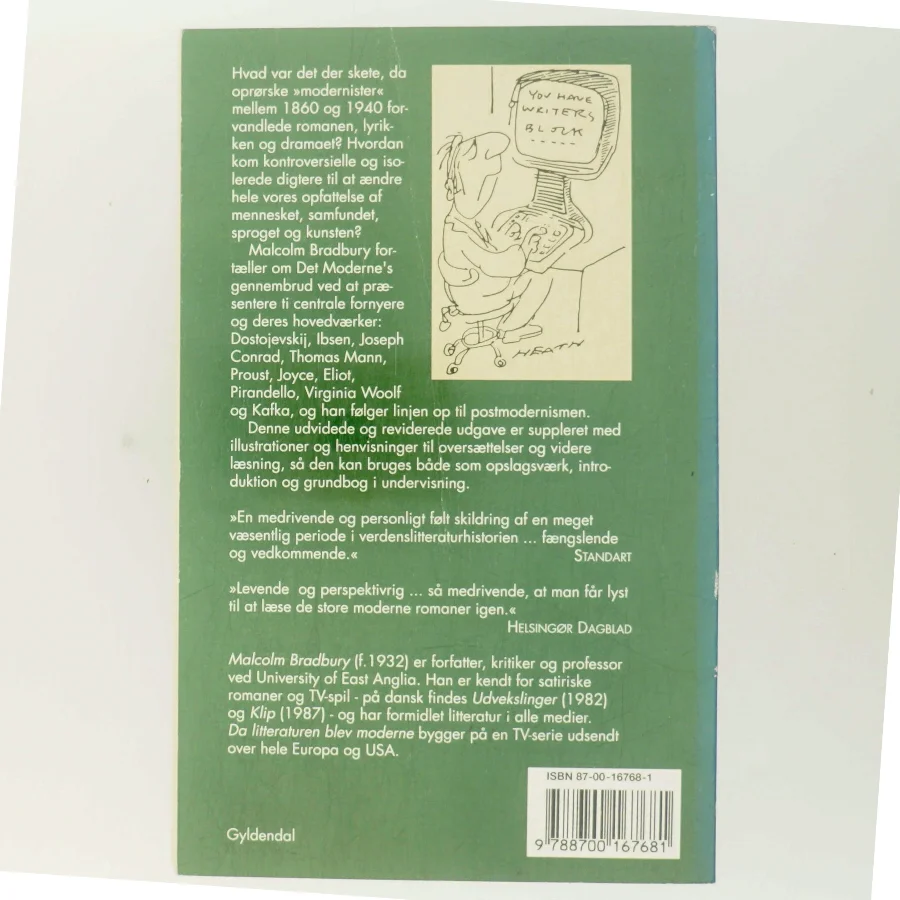 Da litteraturen blev moderne : ti store forfattere af Malcolm Bradbury (Bog)