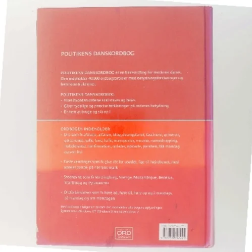 Politikens Danskordbog med cd-rom af Politikens Forlag (Bog)