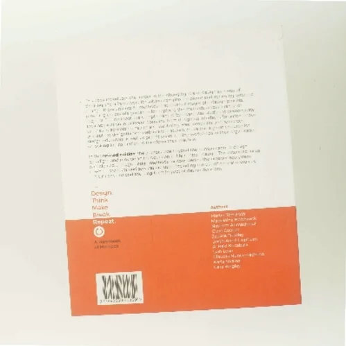 Design. Think. Make. Break. Repeat : a handbook of methods af Martin Tomisch (Bog)
