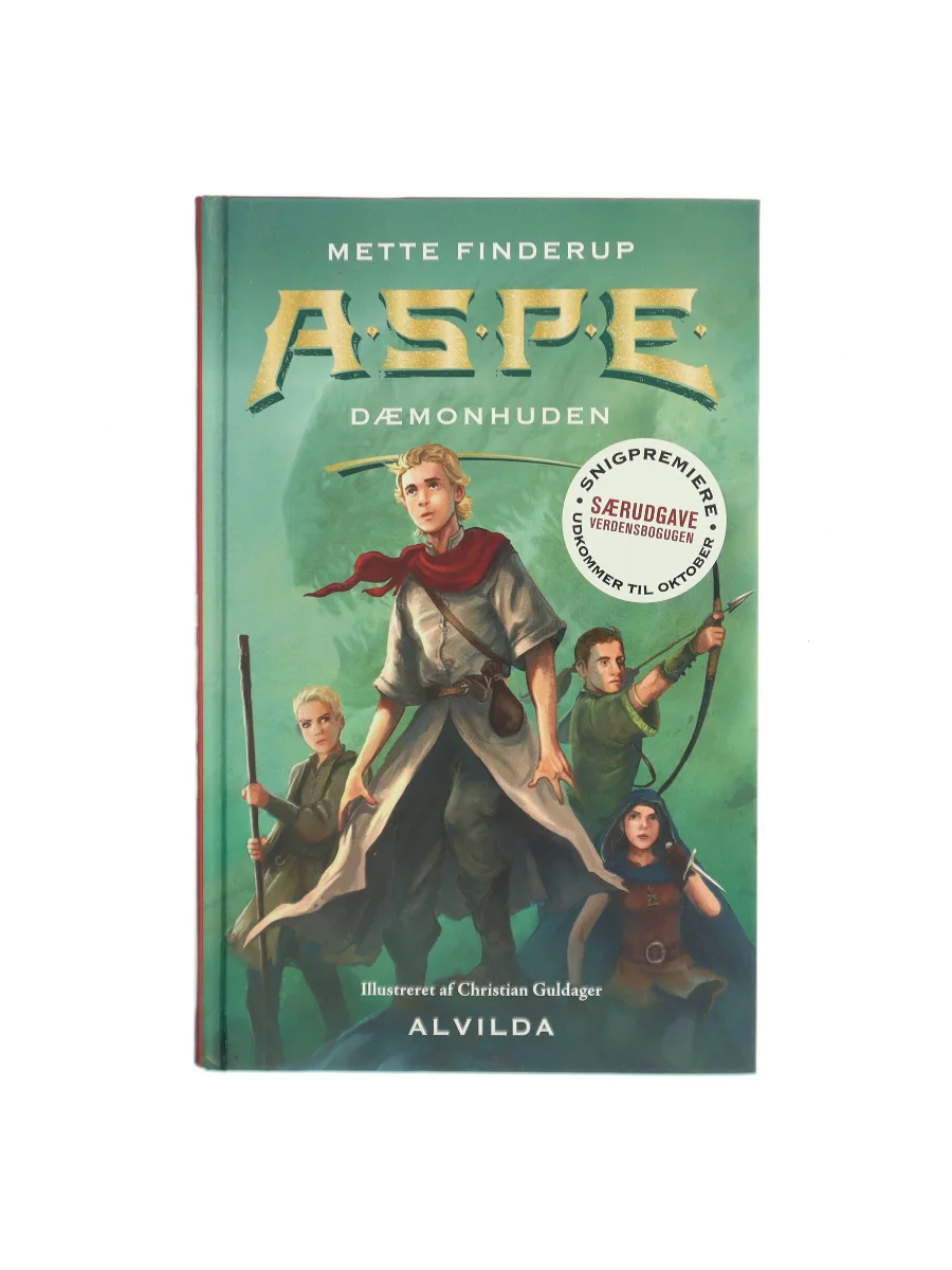 Forsiden af A·S·P·E – Dæmonhuden af Mette Finderup