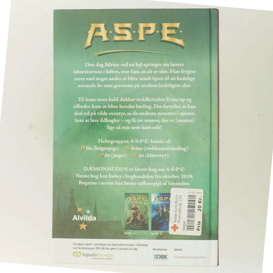 A·S·P·E – Dæmonhuden af Mette Finderup (Bog)