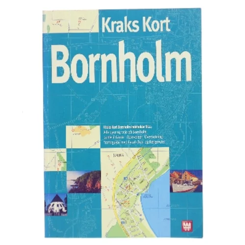Kraks Kort Bornholm af Krak (Bog)
