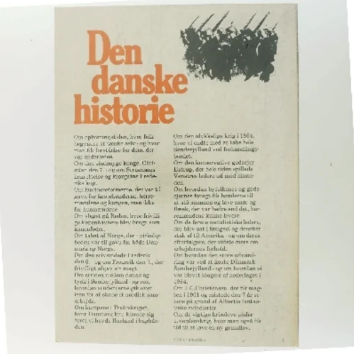 Den danske historie. Fra 1700-tallet til 1918 af Sven Skovmand (Bog)