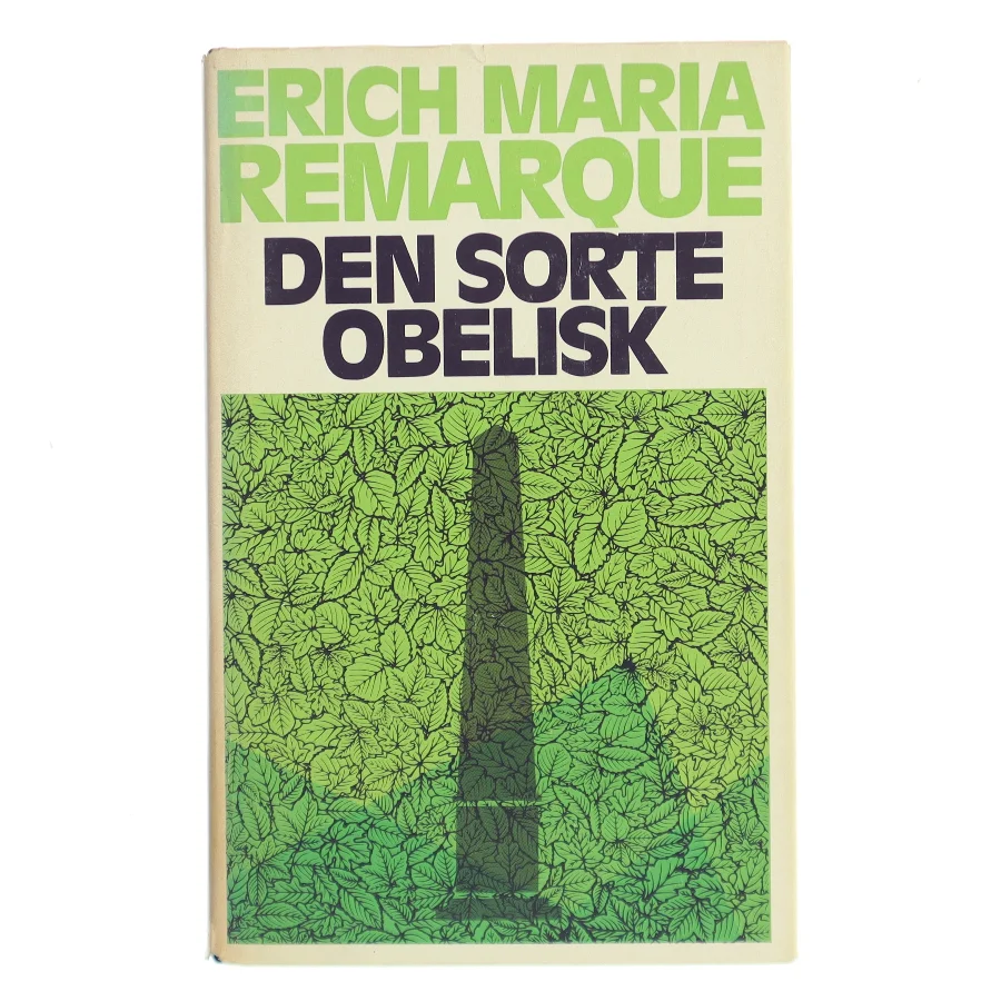 Den sorte obelisk af Erich Maria Remarque (Bog)