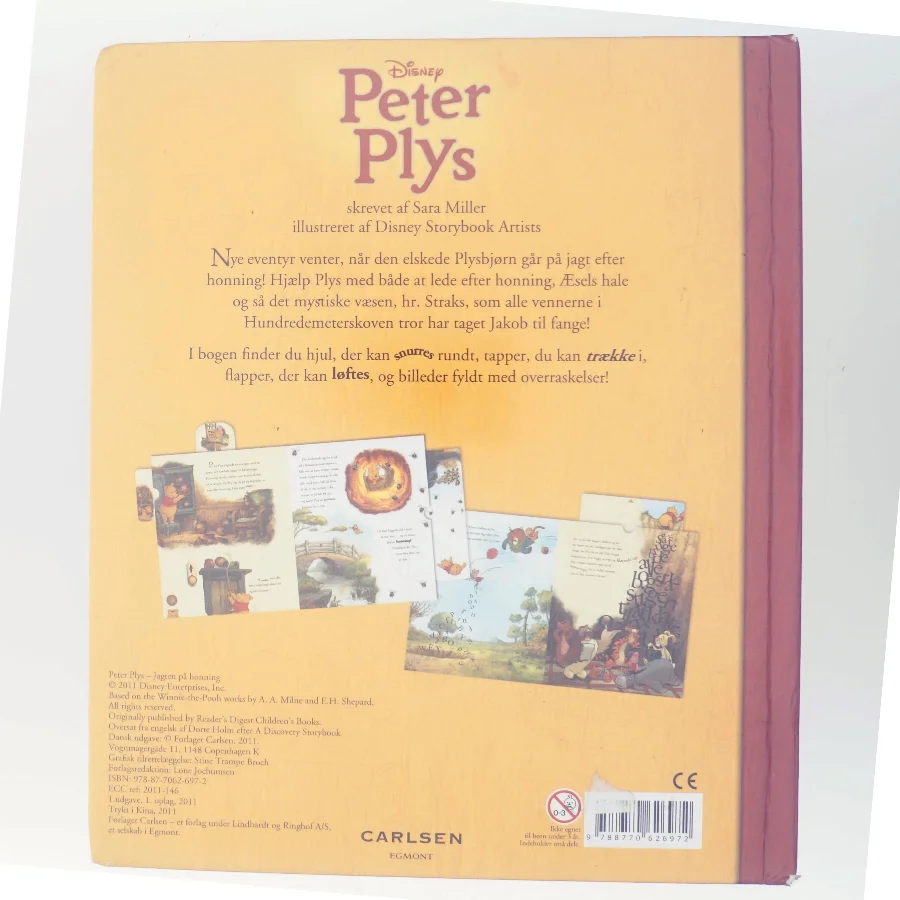 Peter Plys - Jagten på honning af Sara Miller (Bog)