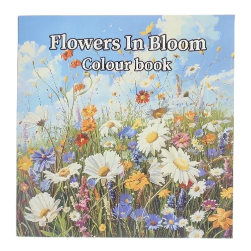 Flowers In Bloom: Colour Book (Bog)