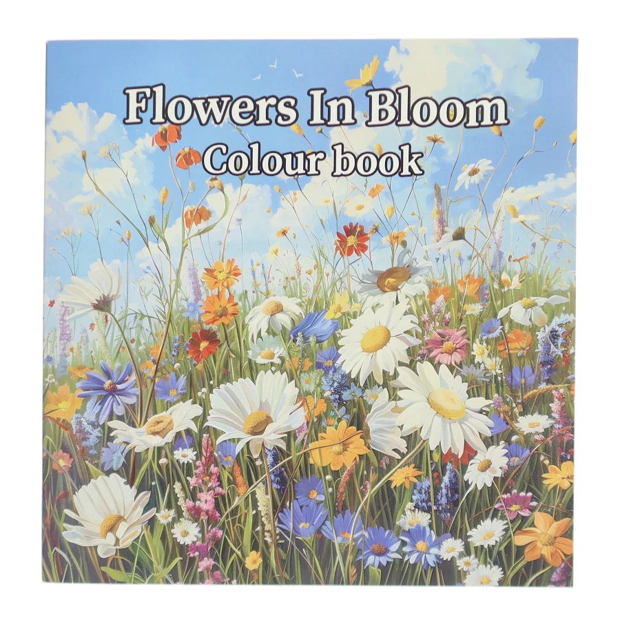Flowers In Bloom: Colour Book (Bog)