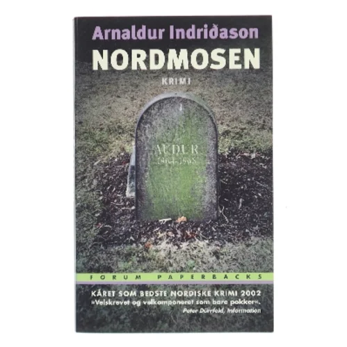 Nordmosen : kriminalroman af Arnaldur Indriðason (Bog)