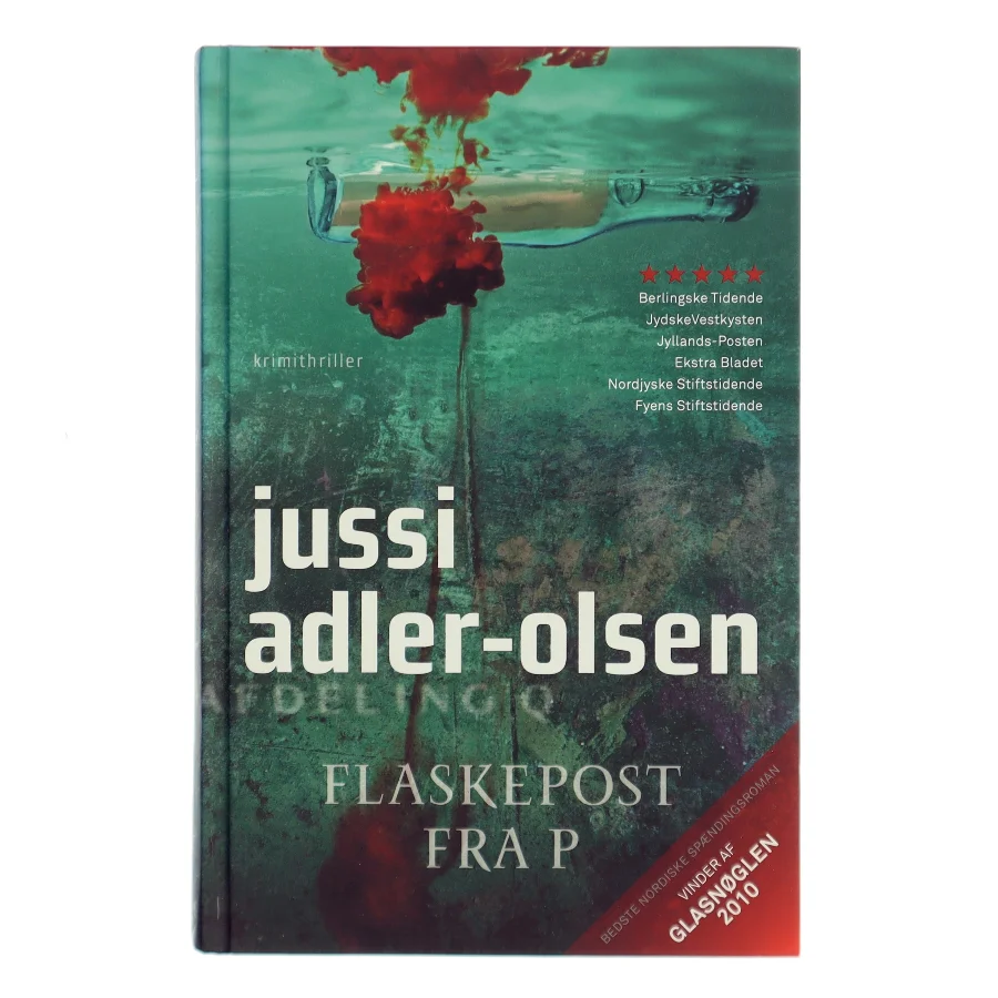 Flaskepost fra P . 3 af Jussi Adler- Olsen (Bog)