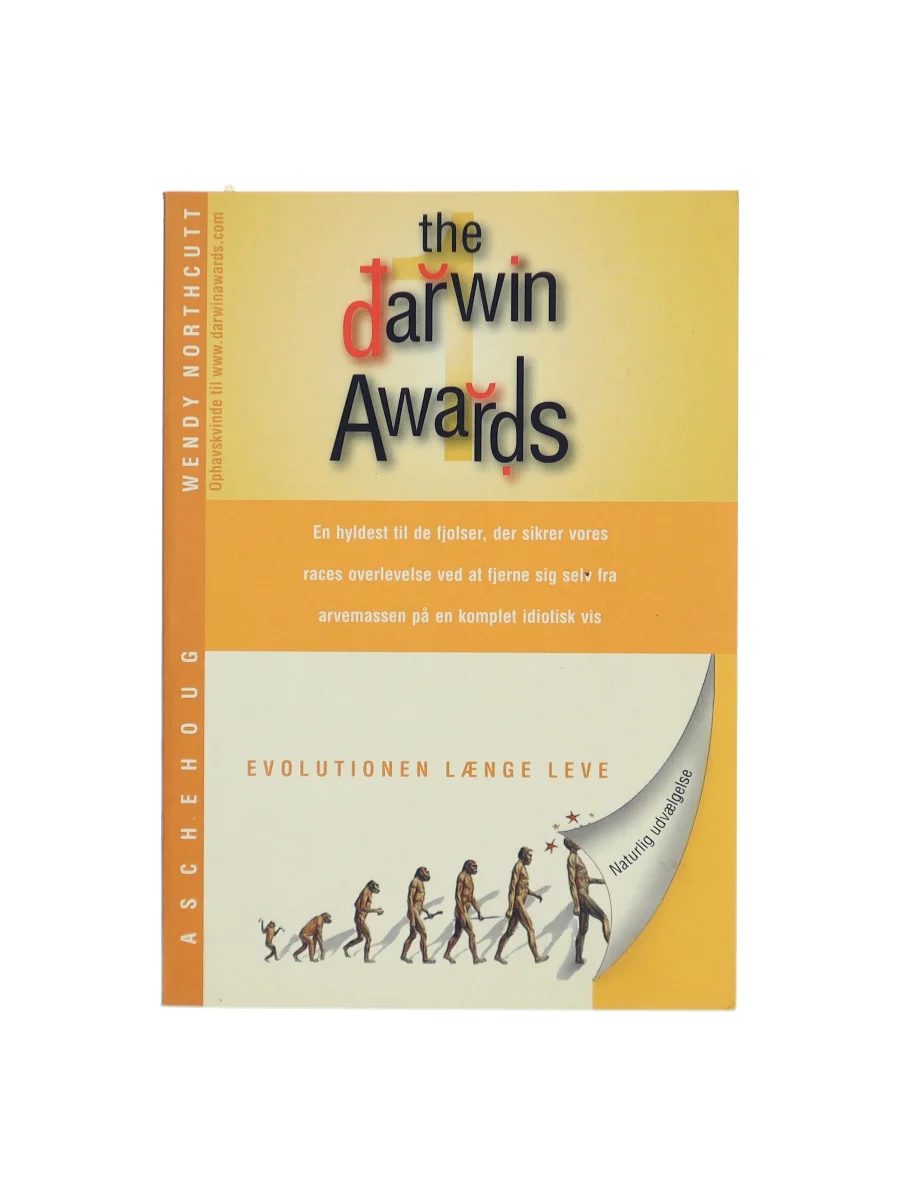 Forsiden af The Darwin awards. Bind 1 af Wendy Northcutt