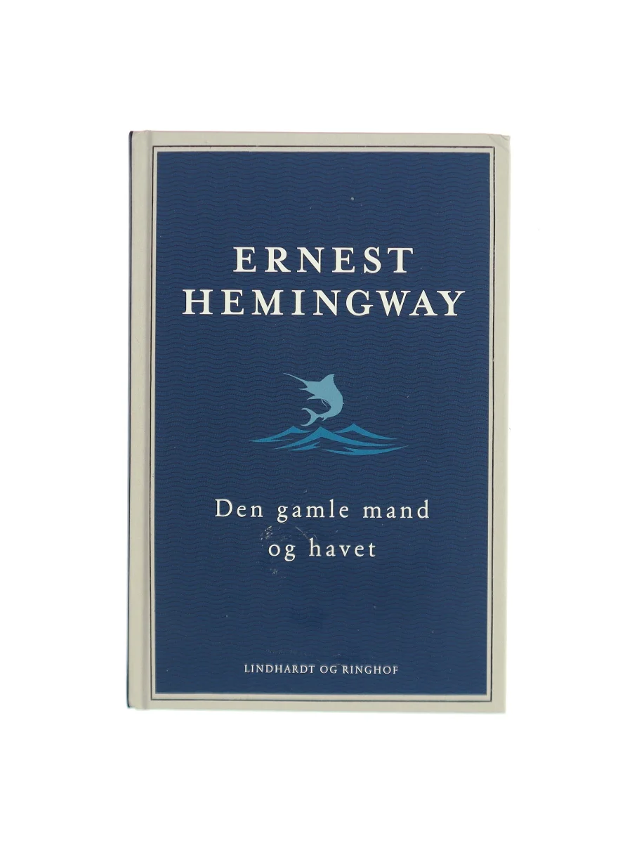 Forsiden af Den gamle mand og havet af Ernest Hemingway