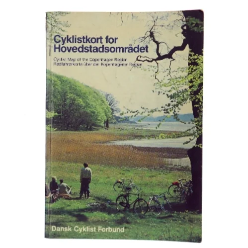 Cyklistkort for Hovedstadsområdet af Dansk Cyklist Forbund (Bog)