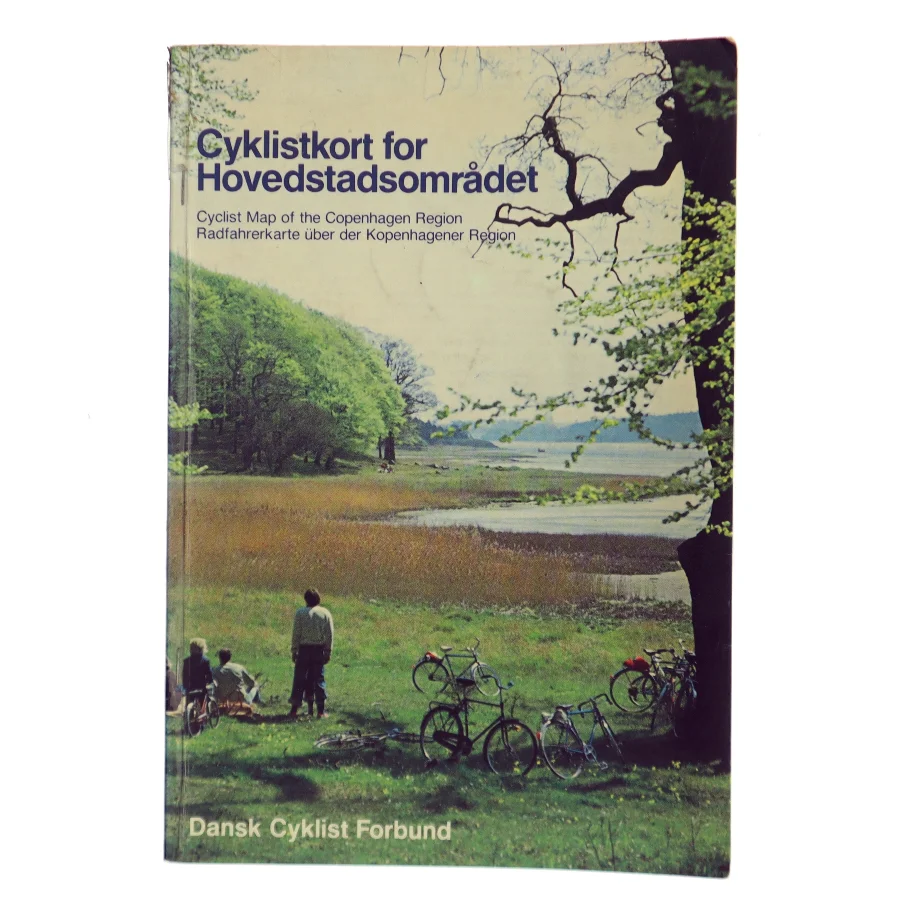 Cyklistkort for Hovedstadsområdet af Dansk Cyklist Forbund (Bog)