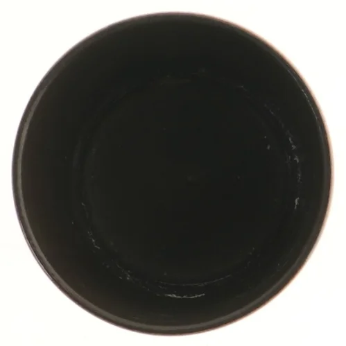 Keramisk vase med brun gradient (str. Ø 14 cm længde 11,5 cm)