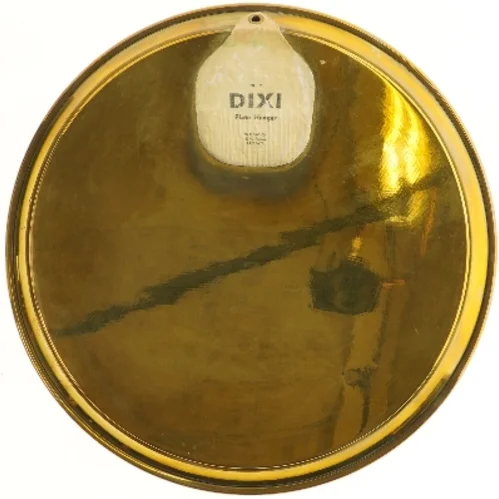 Kinesisk dekoreret guldtallerken (str. Ø 41 cm)