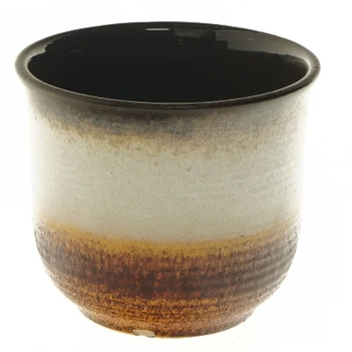 Keramisk vase (str. Ø 14,5 cm længde 12 cm)