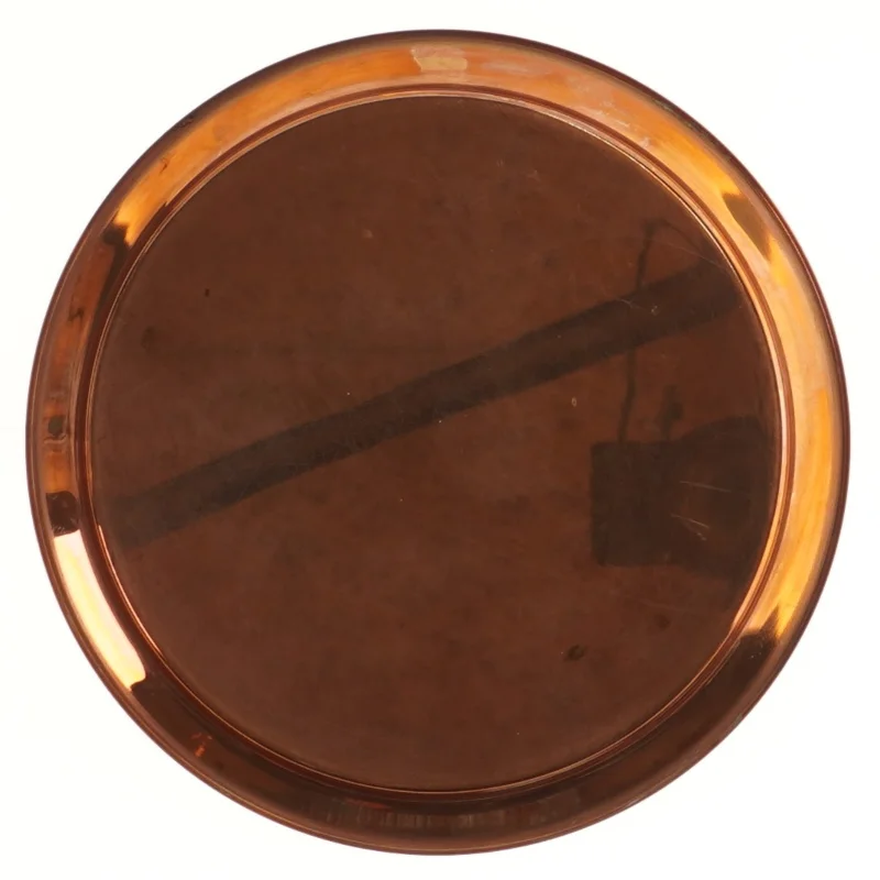 Rundt dekorativt fad (str. Ø 21 cm)