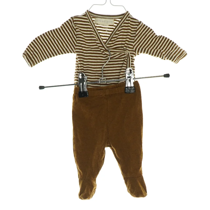 Sæt med bodystocking og bukser Serendipity (str. 44 / 0-1 mdr.) fra Serendipity (str. 44 / 0-1 mdr.)