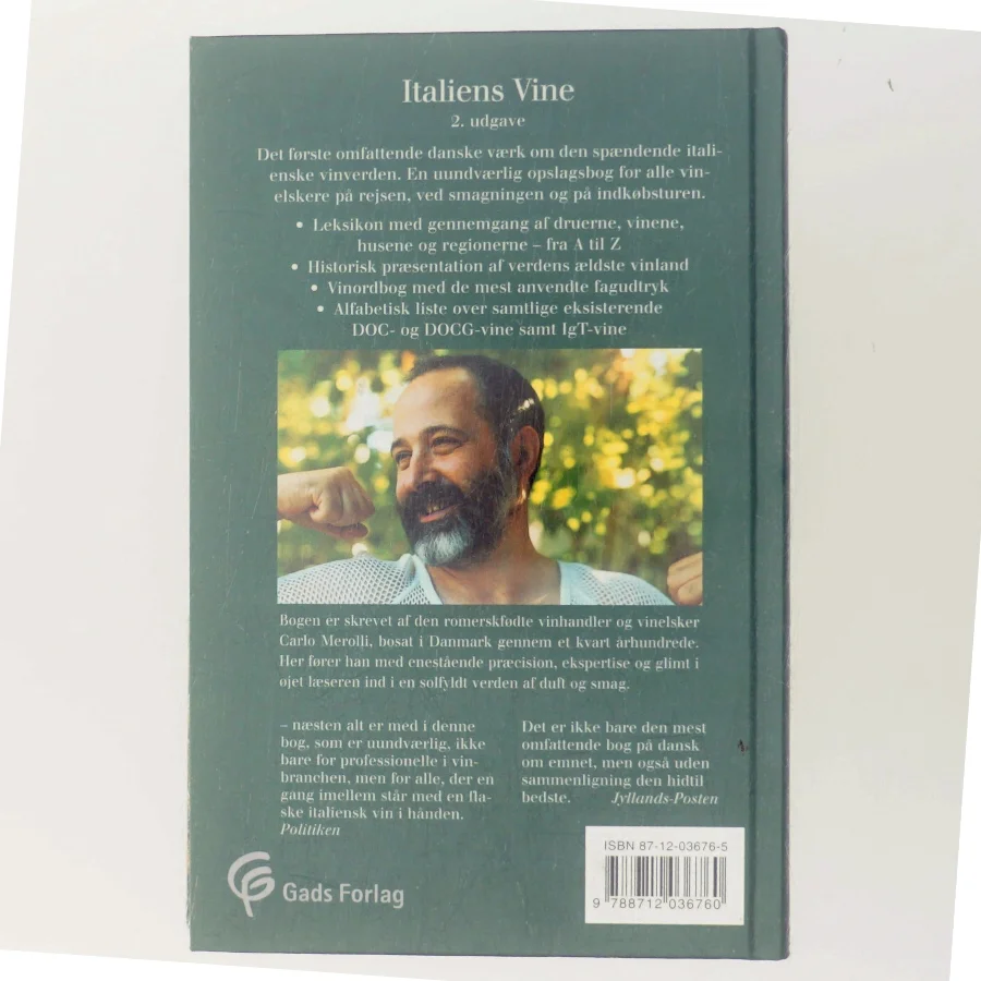 Italiens vine af Carlo Merolli (Bog)