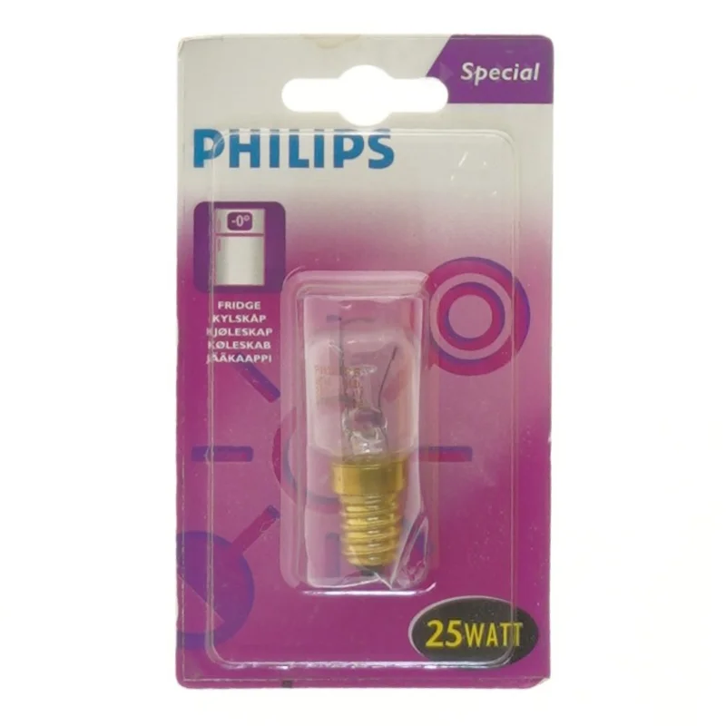Philips køleskabslampe 25W fra Philips (str. 6 cm)