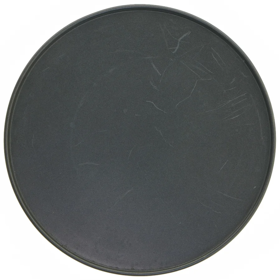 Sort cirkulær bakke (str. Ø 24,5 cm)