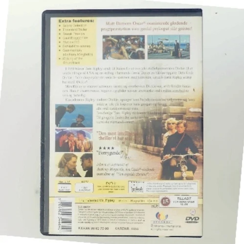 The Talented Mr. Ripley med Matt Damon (DVD)