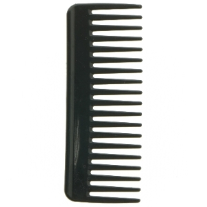 Sort kam, 16x6 cm fra Andy (str. 16x6 cm)