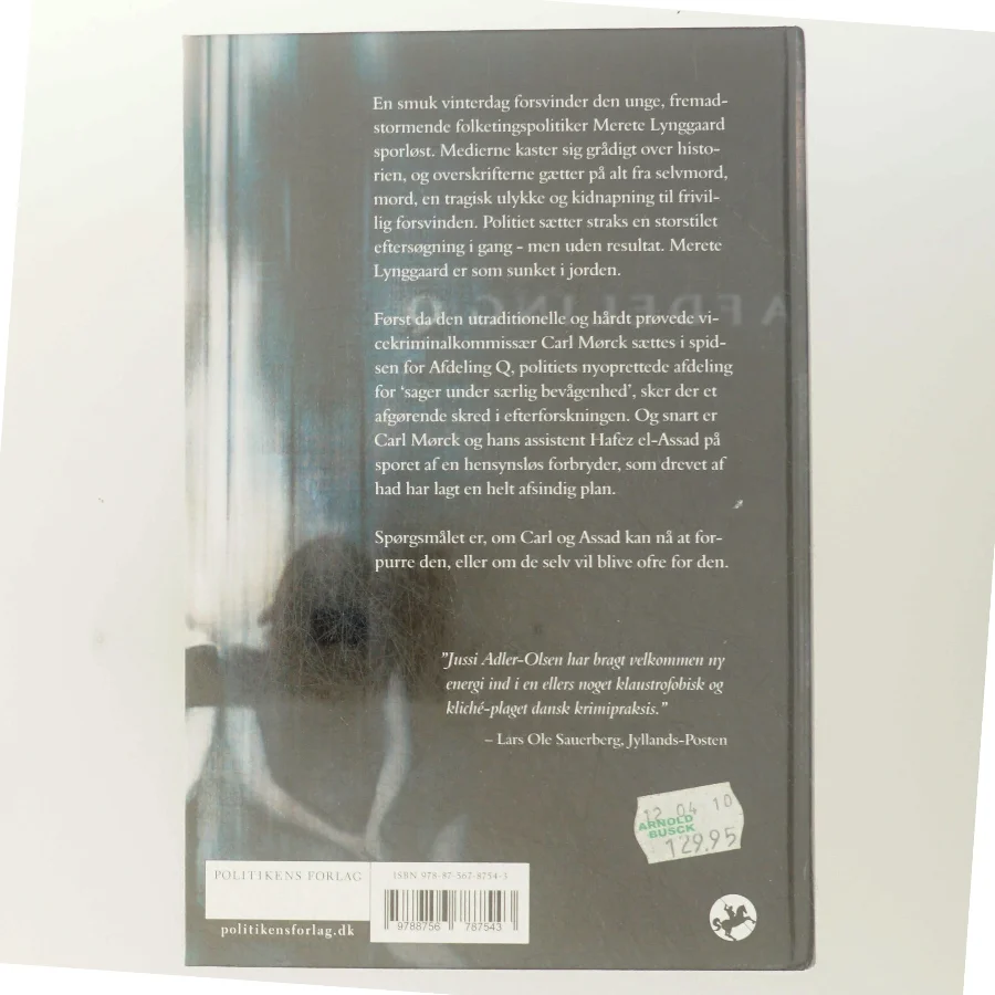 Kvinden i buret af Jussi Adler-Olsen (Bog)