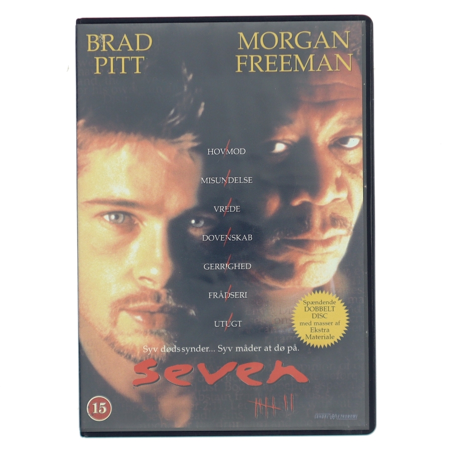 Seven - med Extra Materiale+ med Brad Pitt (DVD)