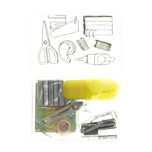 Kontorsæt fra Tiger (str. 9x7x3 cm)