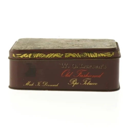 Vintage tobaksdåse (str. 13x9,5 cm)