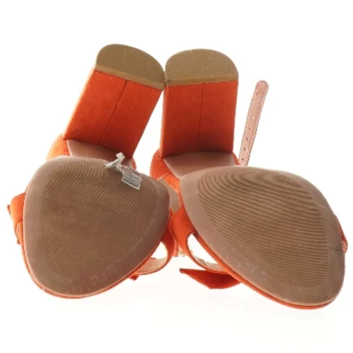 Røde H&M højhælede sandaler fra H&M (str. 38 )