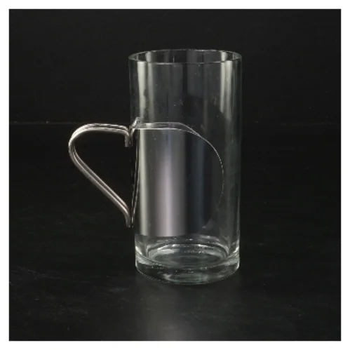 Glas med aftagelig hank (str. Ø 6x12,5 cm)